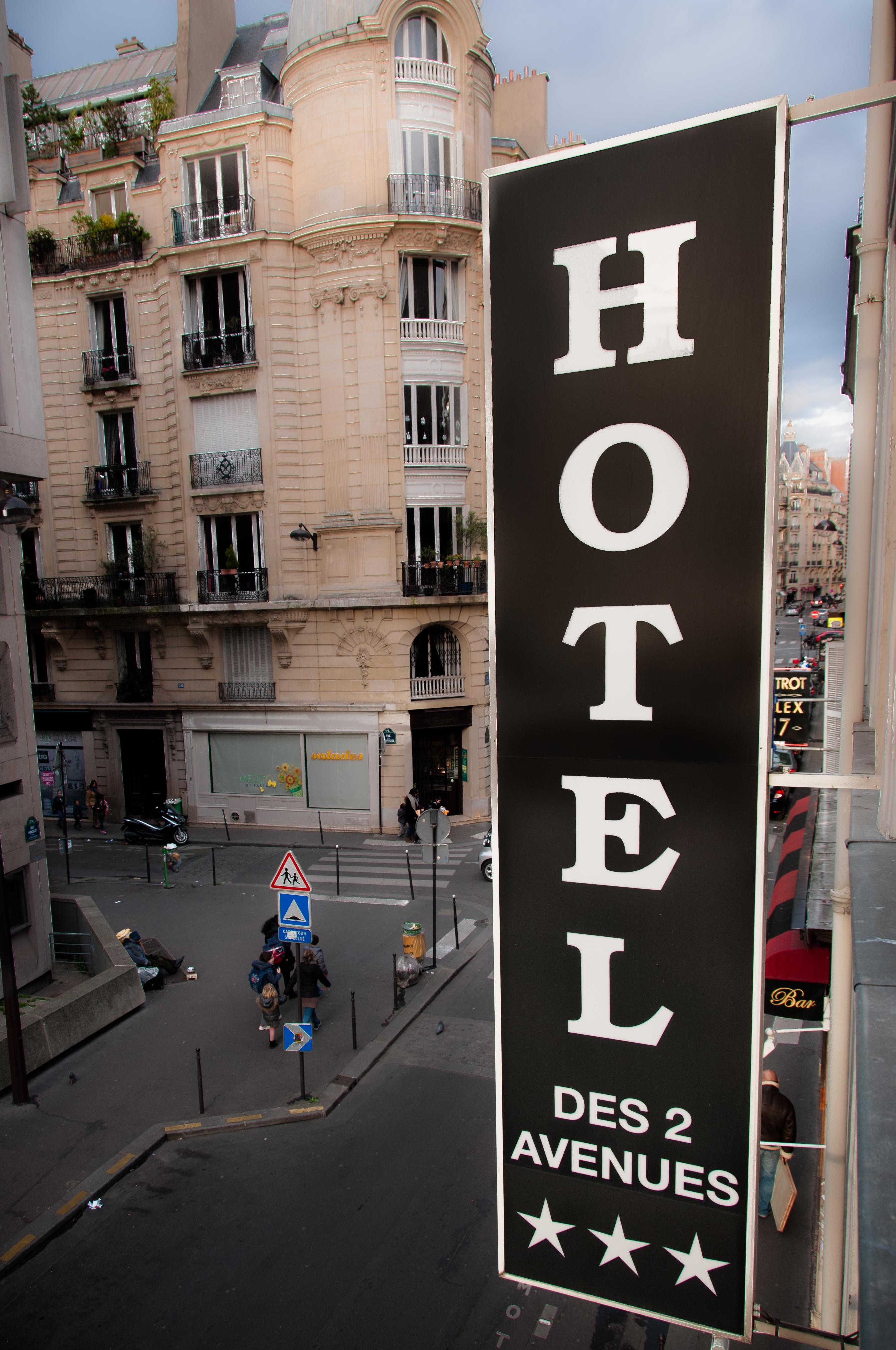 Hotel Des Deux Avenues Paříž Exteriér fotografie